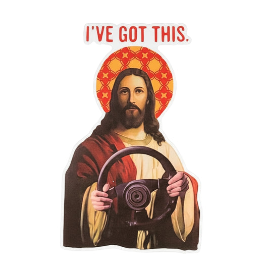 I've Got This (Jesus Takes the Wheel) | Vinyl Sticker