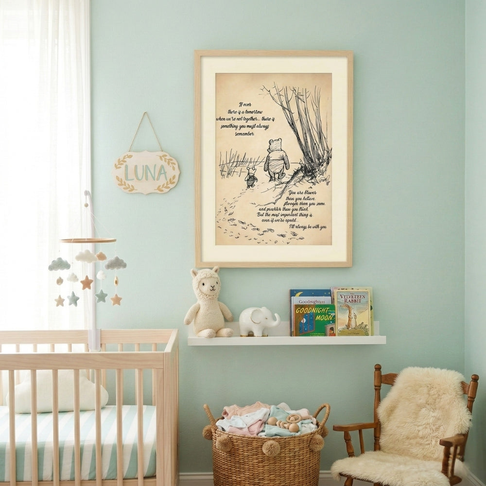 If Ever There Is a Tomorrow When We're Not Together... | Canvas Art Print