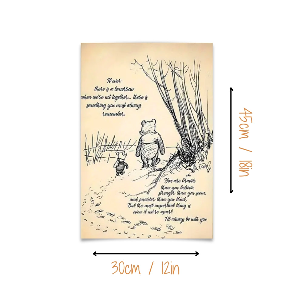 If Ever There Is a Tomorrow When We're Not Together... | Canvas Art Print