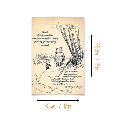 If Ever There Is a Tomorrow When We're Not Together... | Canvas Art Print
