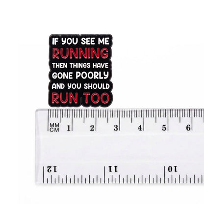 If You See Me Running | Collectible Pin