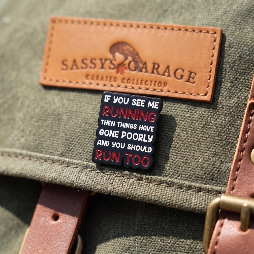 If You See Me Running | Collectible Pin