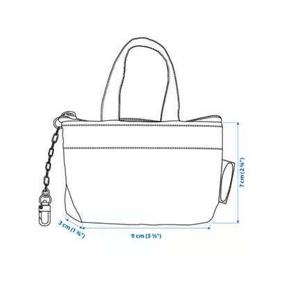 Classic KNÖLIG Shopping Bag Key Ring