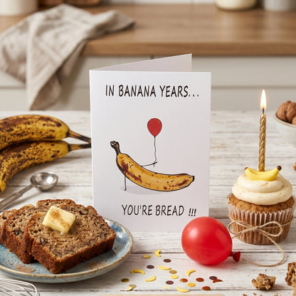 In Banana Years You're Bread | Greeting Card