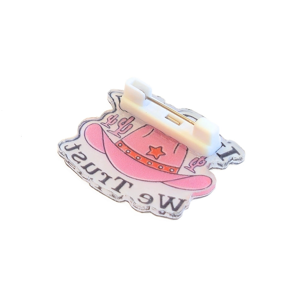 In Dolly We Trust | Acrylic Pin