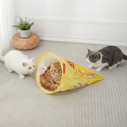 Interactive Crinkle Potato Chip Bag | Cat Toy