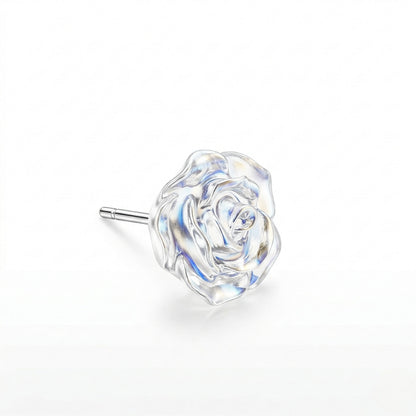 Iridescent Rose Studs | Earrings