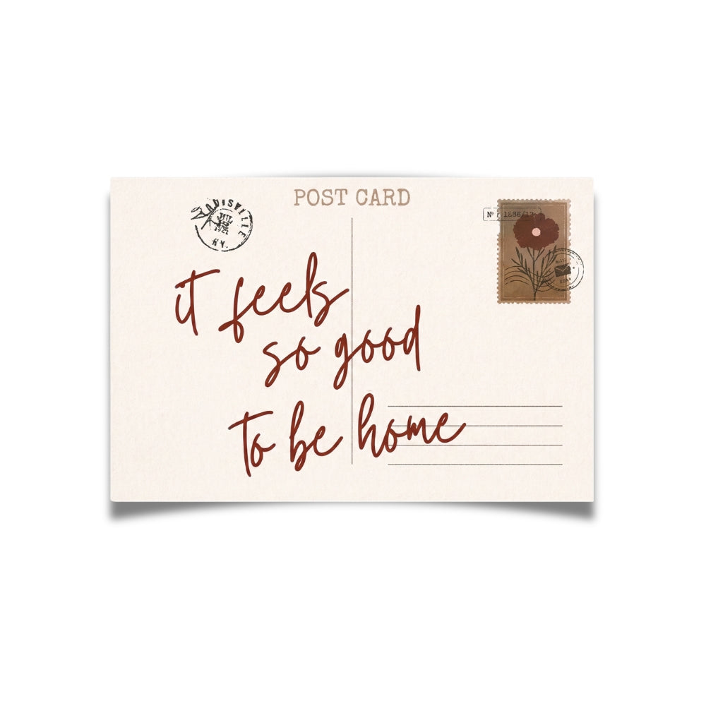 It Feels So Good to Be Home | Canvas Art Print