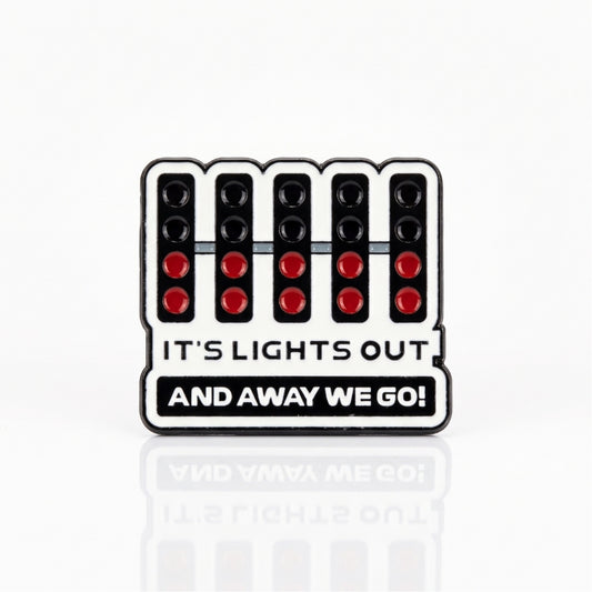 It's Lights Out and Away We Go | Collectible Pin