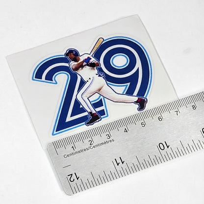 Joe Carter - Toronto Blue Jays #29 | Vinyl Sticker