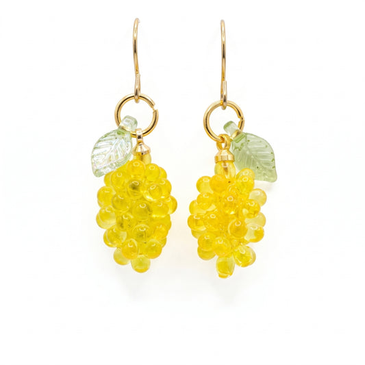 Juicy Green Grapes | Earrings