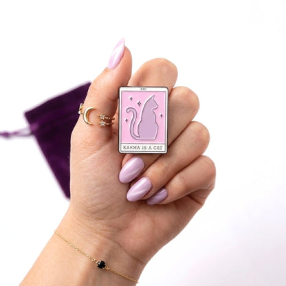 Karma is a Cat | Pin à collectionner