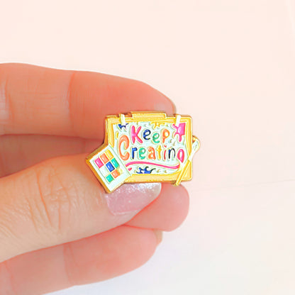 Keep Creating | Collectible Pin