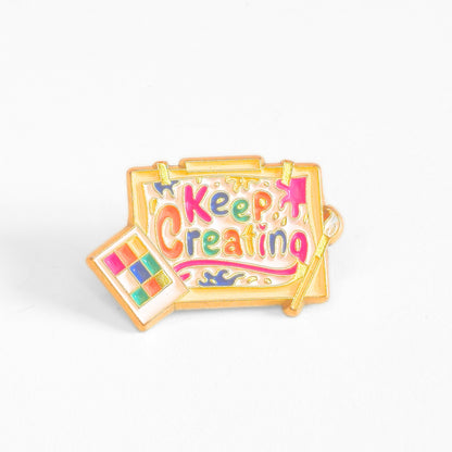Keep Creating | Collectible Pin