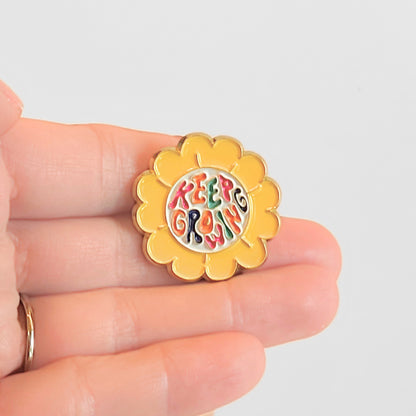 Keep Growing | Collectible Pin