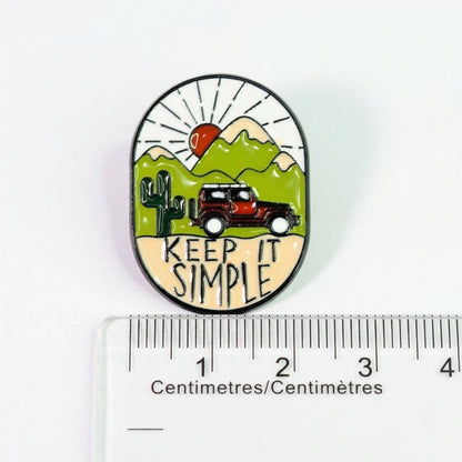 Faites simple | Pin's de collection