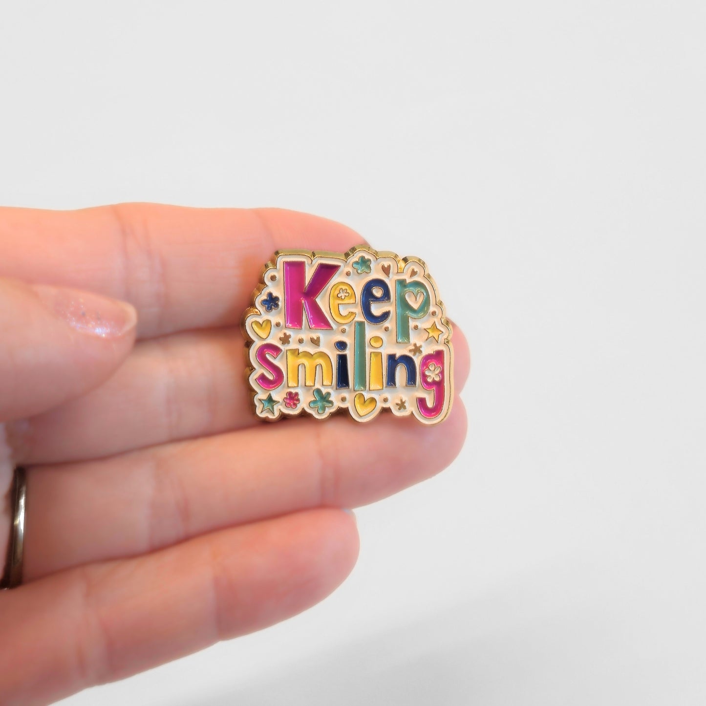 Keep Smiling | Collectible Pin