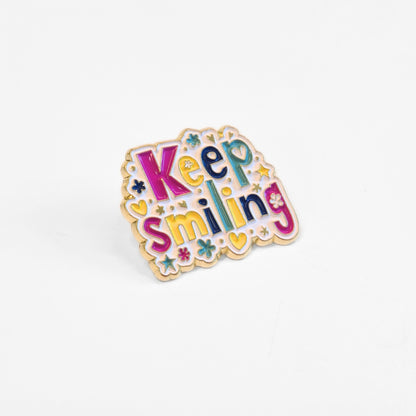 Keep Smiling | Collectible Pin