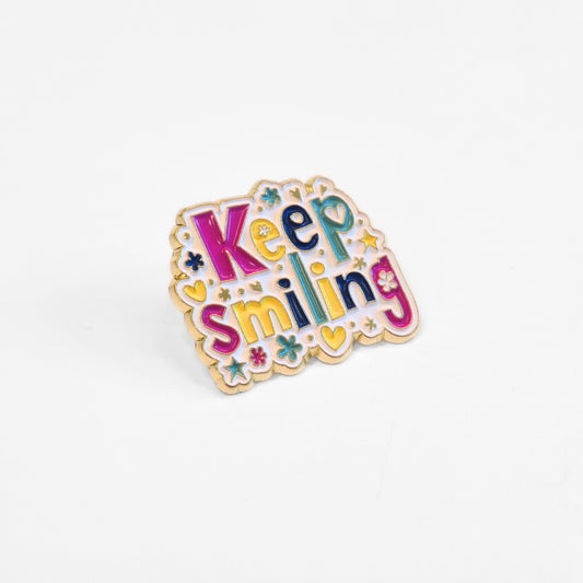 Keep Smiling | Collectible Pin