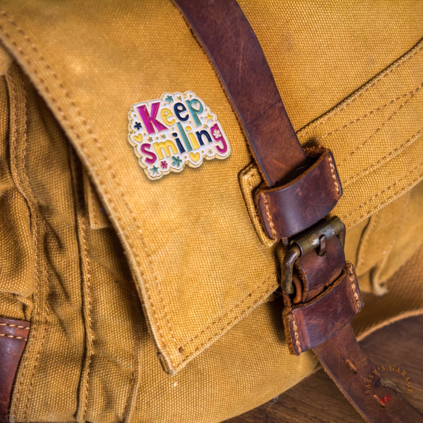 Keep Smiling | Collectible Pin