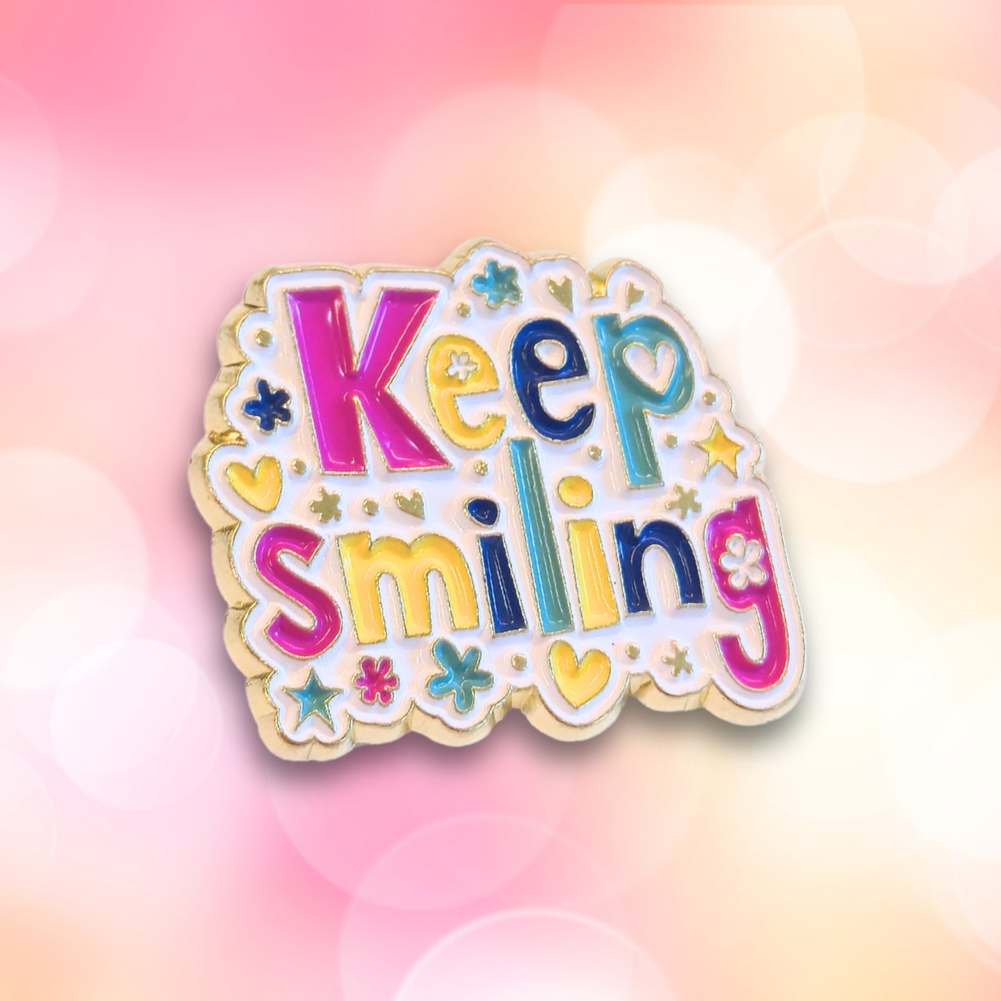 Keep Smiling | Collectible Pin