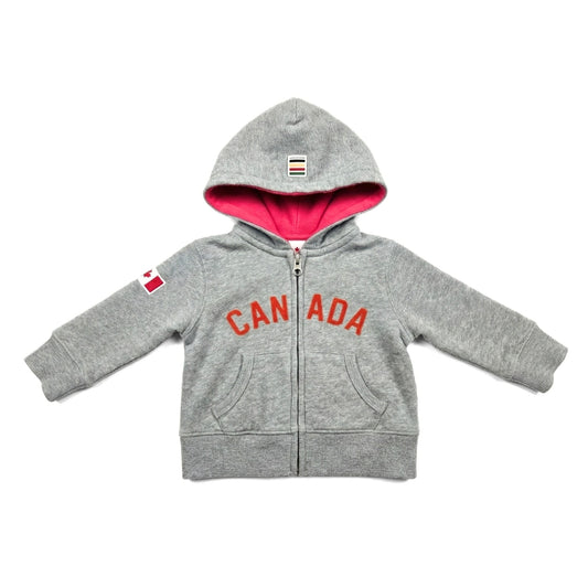 Baby 0-6m Team Canada Rio 2016 Olympic Zip Hoodie | Hudson's Bay