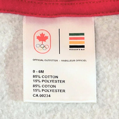 Baby 0-6m Team Canada Rio 2016 Olympic Zip Hoodie | Hudson's Bay