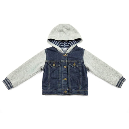 Kids 2T Hooded Denim Jacket | Wrangler
