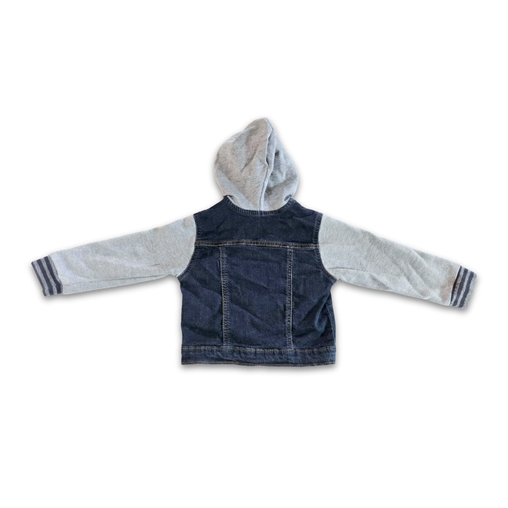 Kids 2T Hooded Denim Jacket | Wrangler