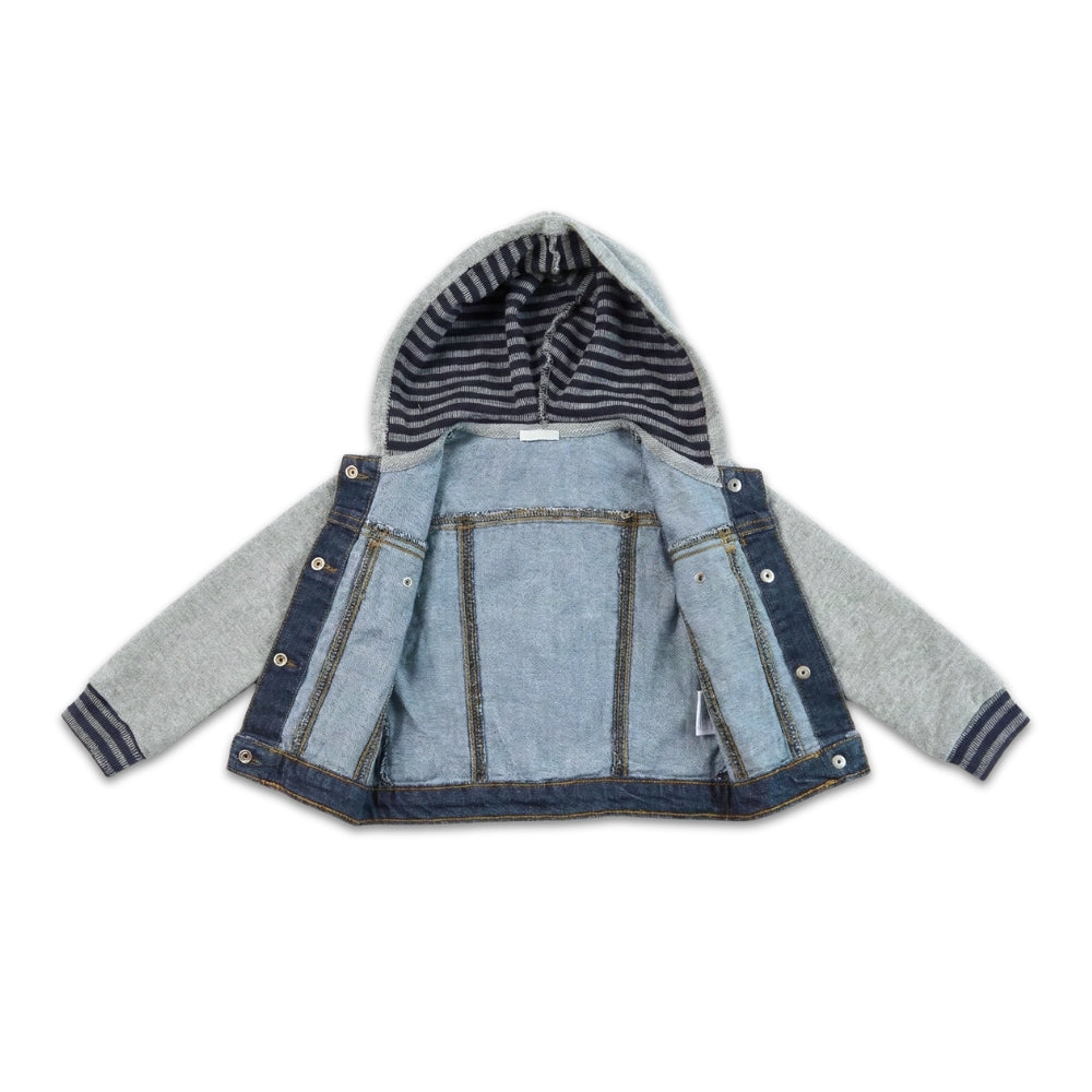 Kids 2T Hooded Denim Jacket | Wrangler