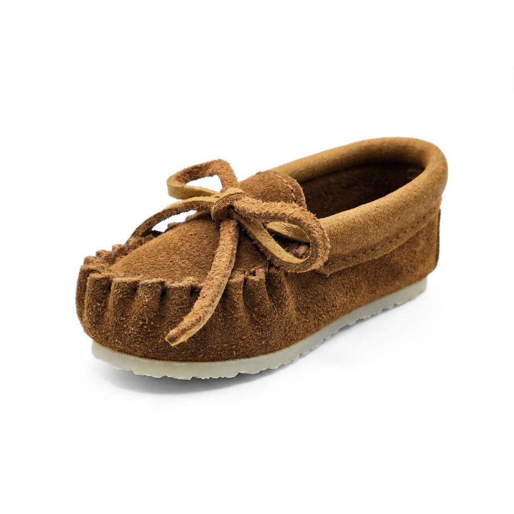 Kids [6] Genuine Moose Hide Moccasins | Laurentian Chief