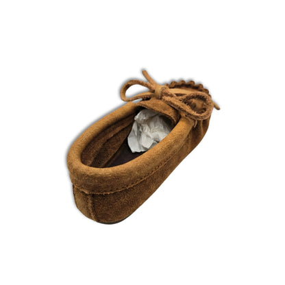 Kids [6] Genuine Moose Hide Moccasins | Laurentian Chief