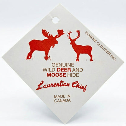 Kids [6] Genuine Moose Hide Moccasins | Laurentian Chief