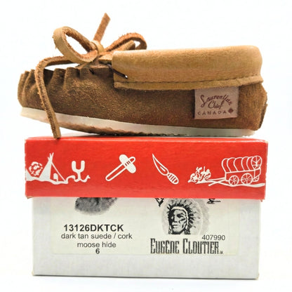 Kids [6] Genuine Moose Hide Moccasins | Laurentian Chief