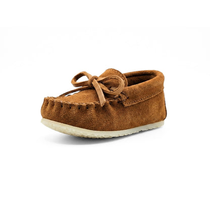 Kids [6] Genuine Moose Hide Moccasins | Laurentian Chief