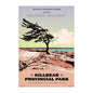 Killbear Provincial Park Vintage Tourism Poster | Canvas Art Print