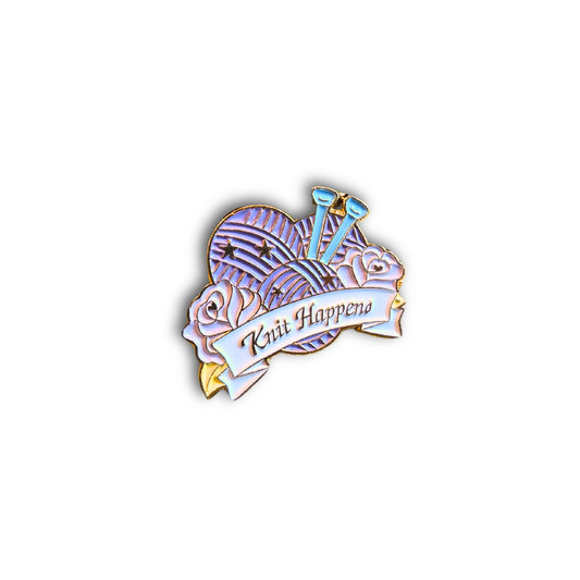Knit Happens | Collectible Pin