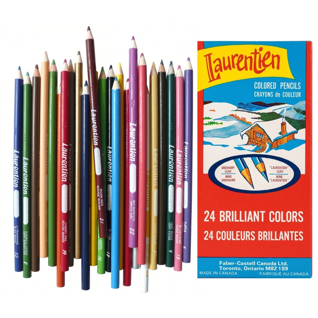 Laurentien Colored Pencils | Vinyl Sticker