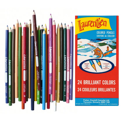 Laurentien Colored Pencils | Vinyl Sticker