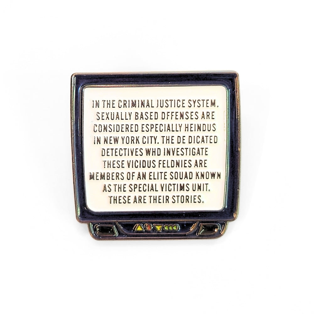 Law & Order SVU TV | Collectible Pin