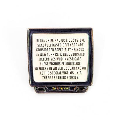 Law & Order SVU TV | Collectible Pin