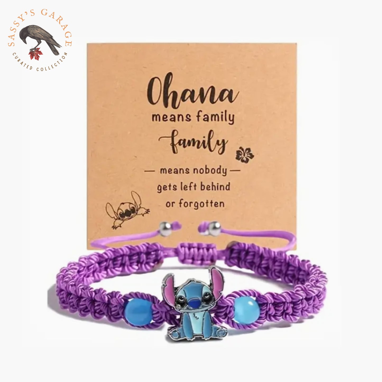 Lilo & Stitch Braided Bracelet
