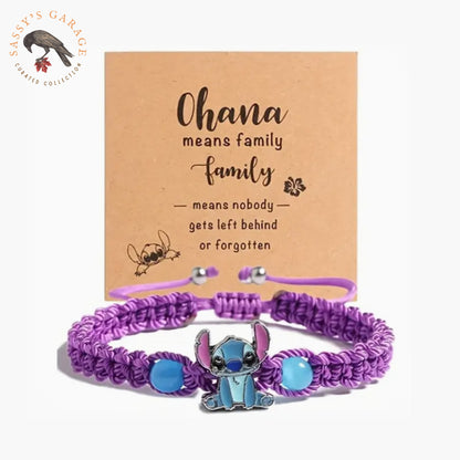 Lilo & Stitch Braided Bracelet
