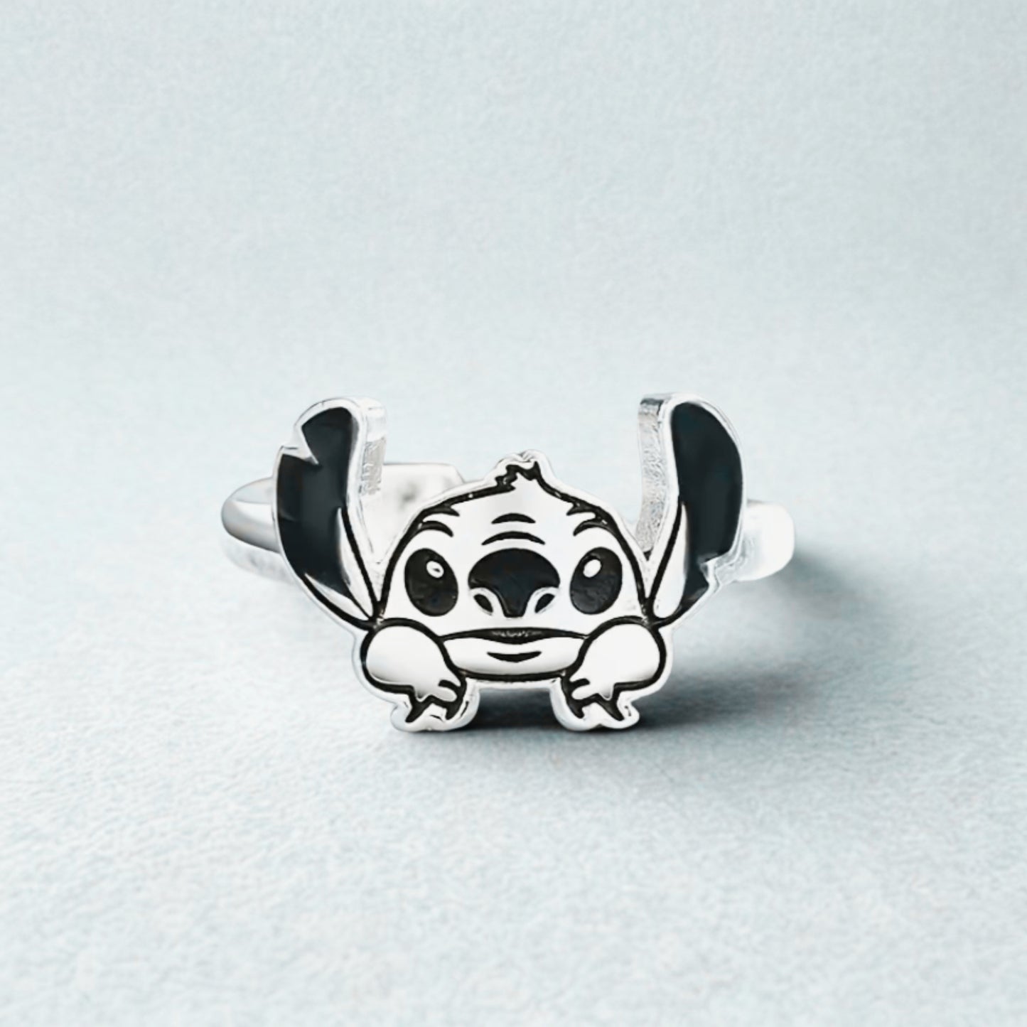 Lilo & Stitch | Silver Stitch Ring