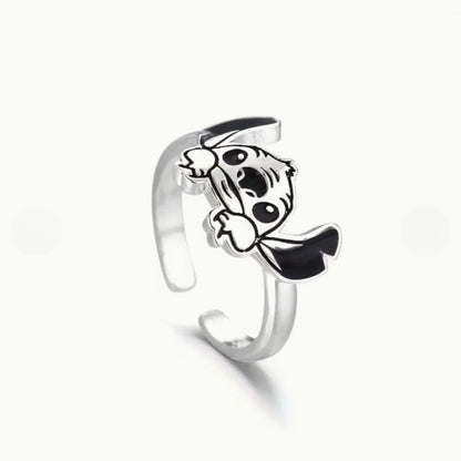 Lilo & Stitch | Silver Stitch Ring