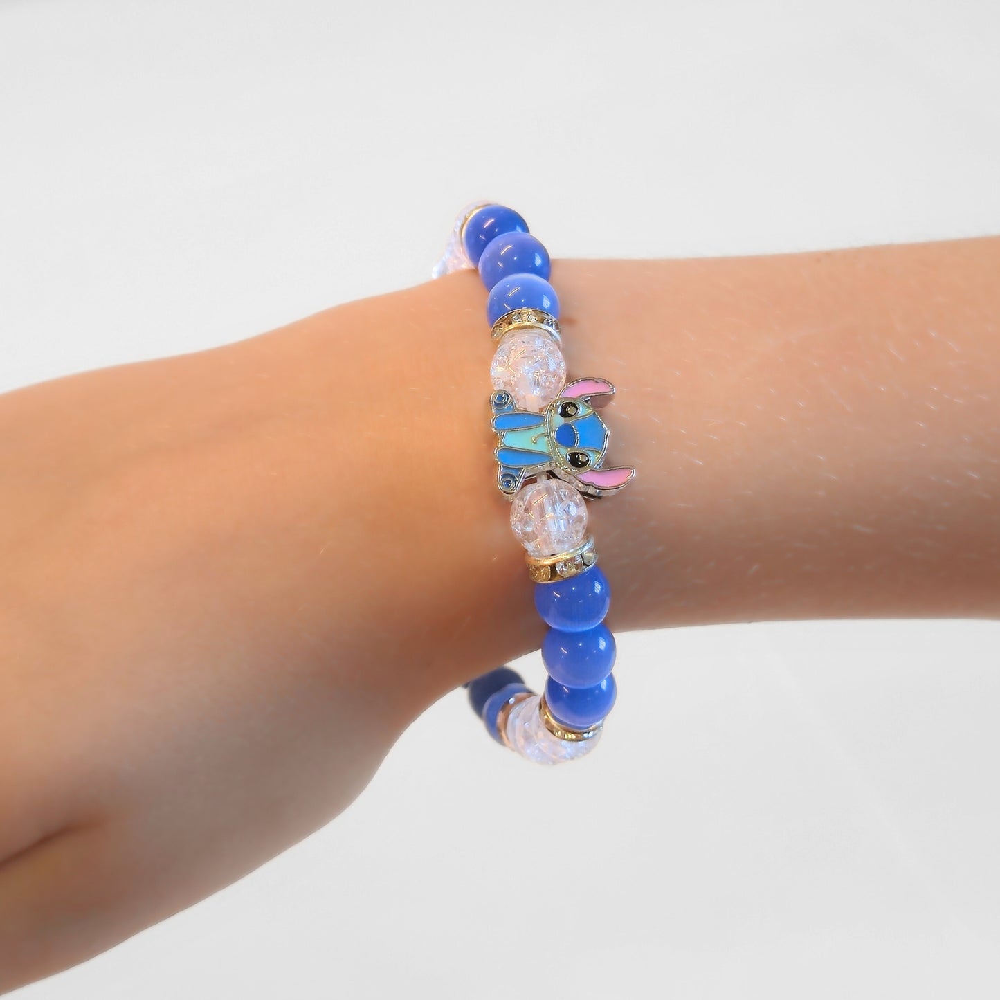 Lilo & Stitch Beaded Glitter Bracelet