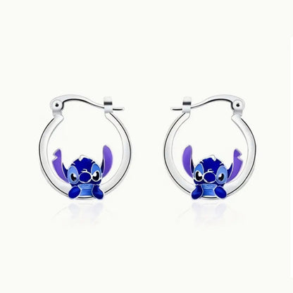 Lilo & Stitch | Silver Stitch Earrings