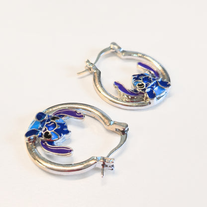 Lilo & Stitch | Silver Stitch Earrings