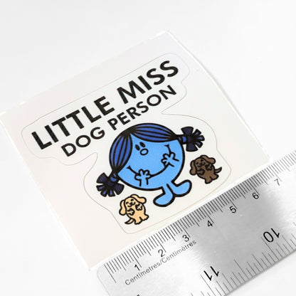 Little Miss Dog Person | Vinyl Sticker