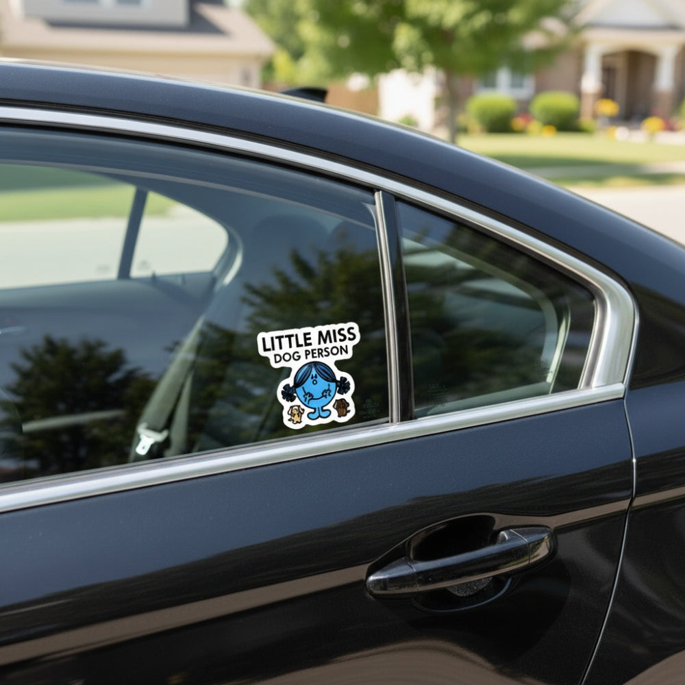 Little Miss Dog Person | Vinyl Sticker